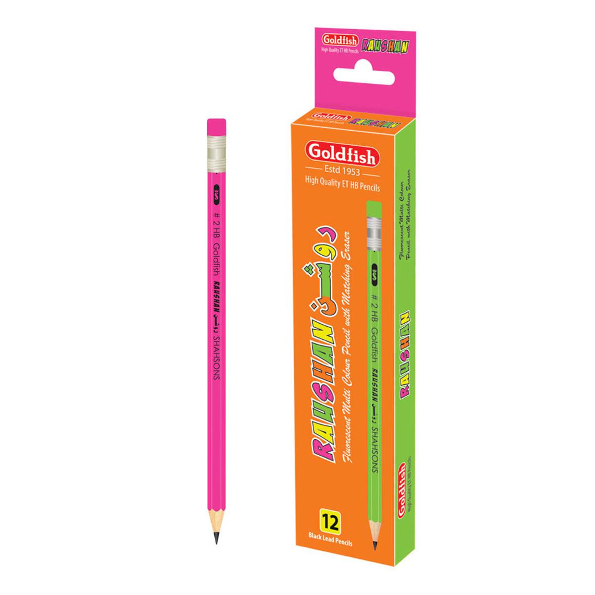 GOLDFISH ROSHAN PENCIL 12PCS