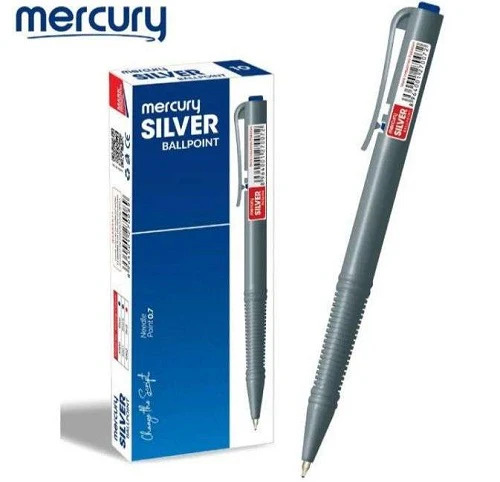 MERCURY SILVER BALL PEN BLUE