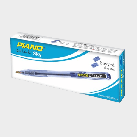 PIANO CLICK SKY BALL PEN BLACK