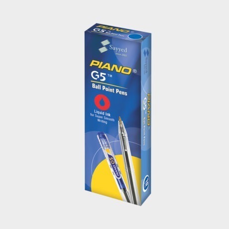 Piano G5 Ball Pen Blue 10 Pcs