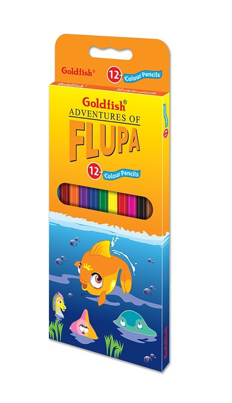 Goldfish Flupa Full Color Pencil 1 Pc