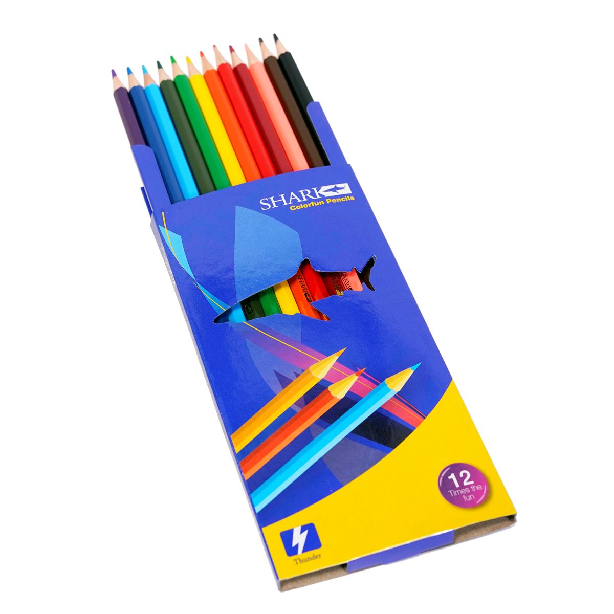 Shark Thunder Full Color Pencil 1 Pc