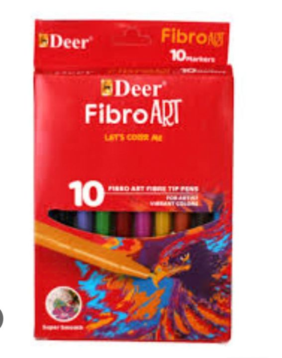 Deer Fabro Art 10 Color Marker 1 Pc
