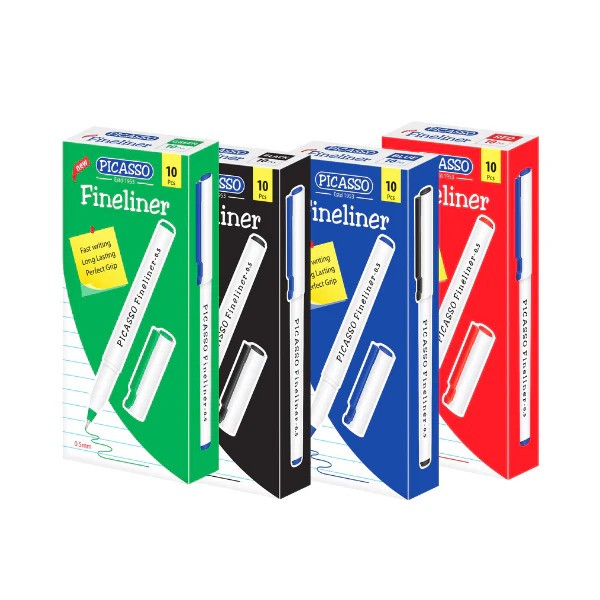 Picasso Fine Liner Blue 10 Pcs