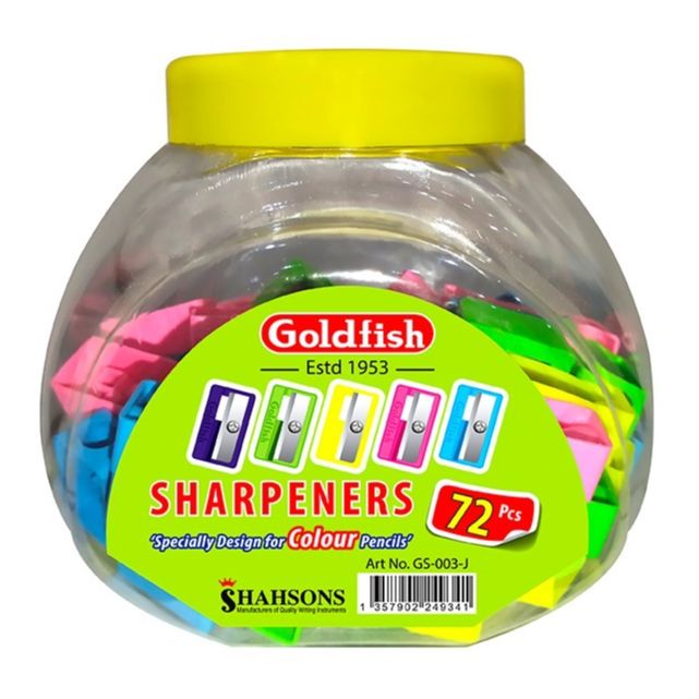 Goldfish Sharpener 72 Pcs