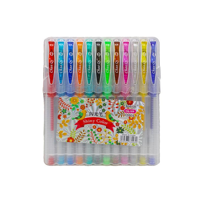 Glitter Pen 12 Colors 1 Pc