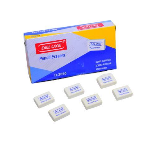 Deluxe Eraser D-2060 60 Pcs