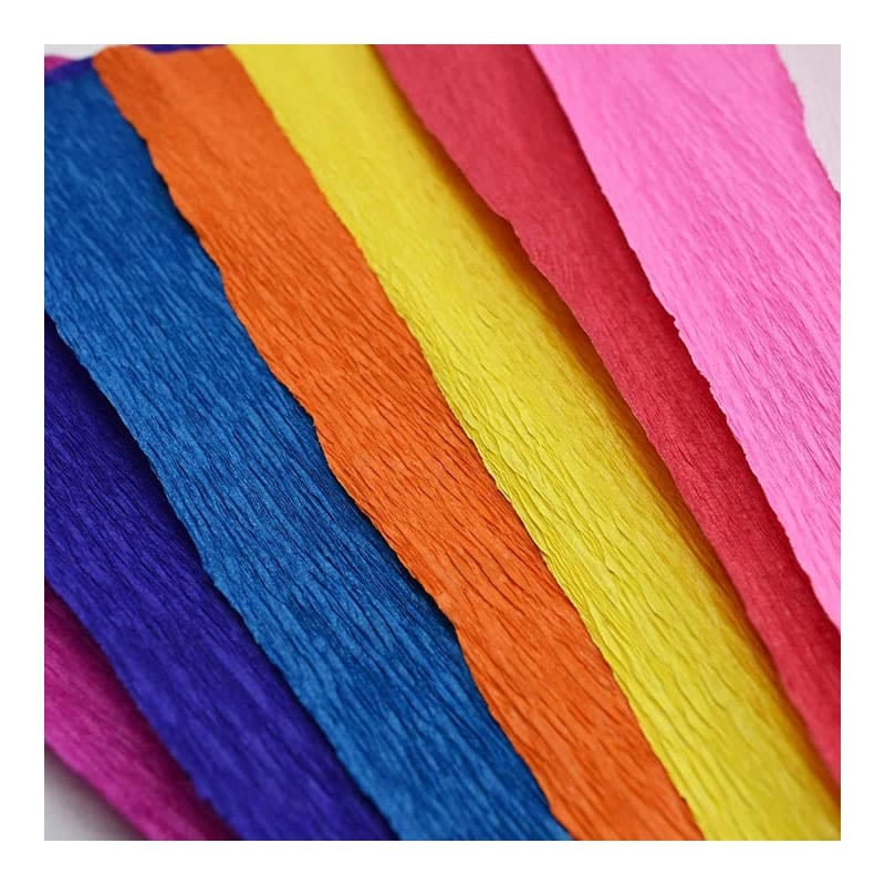 Crepe Paper Multi Color 10pc